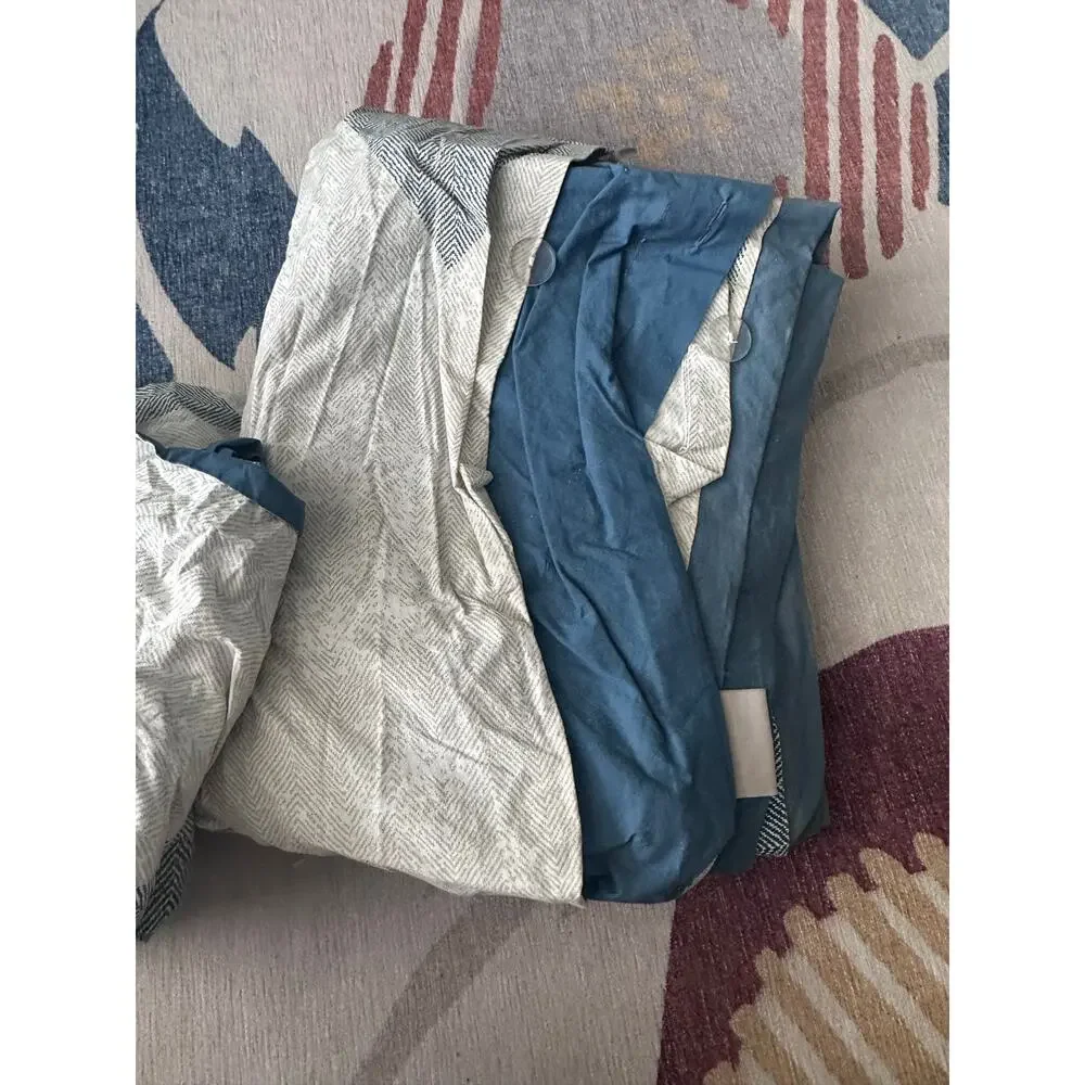 Ink + Ivy King/Cal King 3pc Nova Duvet Cover Mini Set - Blue
